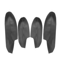 For Hyundai Veracruz Car Interior Door Armrest Panel Microfiber Leather Cover Trim Inner smėlis