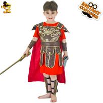 Carnival costume warrior cosplay stage costume party costume S/4-6 years old 104-116cm gray
