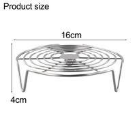 Steamer Rack for Pots Pans Woks Stainless Steel Material for Durability 28cm white