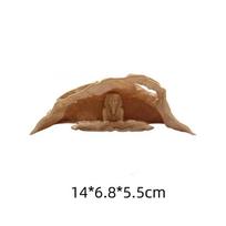 Žuvų Tvenkinio Požeminis Urvas Žuvims Krevetėms Reptilijoms Prieglauda Slėptuvės Nameliai 3D Spausdintas Tunelis Urvas Kraštovaizdžio formavimas Akvariumo Dekoracija white