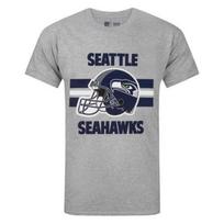 NFL Vyriški Seattle Seahawks Šalmo Marškinėliai L juoda