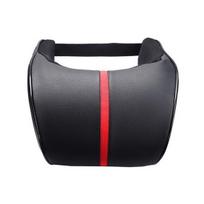 Automobiliai Automobilių dalys Atrama Kaklo Sėdynės Apsauga Automobilio Pagalvė Pagalvė Galvos atrama Reguliuojama medvilnė atmintis Black line stitching