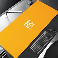 FnaticS Mouse Pad Edge Big Gaming Trendy Locking Computer Gamer Large Rubber Art Mousepad Laptop Desk Mat 600x300x2mm white