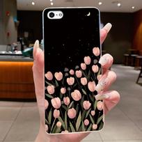 For iphone 5 5S SE 2016 Clear Transparent Luxury Fashion Butterfly Flower Soft TPU Silicone Case Casing Cover For ip5 Phone Case iPhone SE 2016
