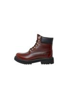 TIMBERLAND Auliniai batai su raišteliais burgundiško vyno spalva