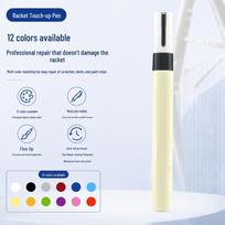 Waterproof Paint Pen for Racket Repair: Touch-Up for Badminton, Tennis, and Table Tennis Rackets raudona