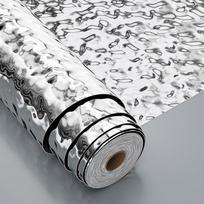 Lipni metalinė bangų dizaino lubų tapetai KTV, parodoms, vestuvėms 60cm x 3m