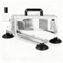 VEVOR Commercial Tomato Slicer, 3/8 inch Tomato Cutter Slicer, Stainless Steel Heavy Duty Tomato Slicer Machine