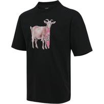 Jordan goat-print T-shirt S gray