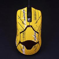 Pelės sukibimo juosta Skate Rankų darbo lipdukas Neslystantis Sugeriaantis prakaitą Skirta Razer Viper Ultimate Viper 8K Pelės Neslystantis lipdukas A1 black