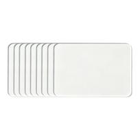 9~50 Rinkinys 5×3cm Stačiakampis DIY Akrilo Magnetų Rinkinys Šaldytuvo Magnetas Namų Dekoras Individualios Nuotraukos Atvirukas Rankų Darbo Amatai white
