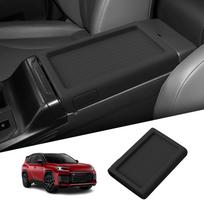 Smabee for Toyota RAV4 2026 Full Wrap Armrest Cover Silicone Central Lid Protector Anti-slip Car Interior Accessories black