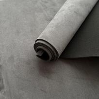 Suede Automobilio Stogo Apmušalo Audinys su Putplasčio Pagrindu Lubų Interjero Pakeitimas Sunkvežimiui/Visureigiui/Automobilio Stogo Apmušalo Medžiaga 50x150cm(Fold) juoda