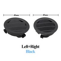 Atnaujintas LHD W204 Oro kondicionieriaus AC ventiliacijos grotelių išleidimo panelis Mercedes Benz C204 C klasės C180 C200 C220 C230 C260 C300 Moka 2PCS black
