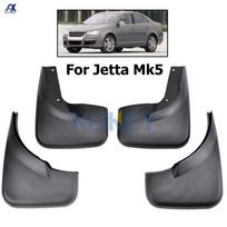 4Pcs Mud Flaps For VW Jetta A5 Mk5 Bora Vento GLI 2006 - 2011 Mudflaps Splash Guards Mudguards Fender Liner 2007 2008 2009 2010 black