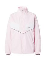 Nike Sportswear Demisezoninė striukė ciklameno spalva / rožių spalva / balta