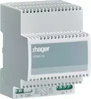 Hager HTG911H maitinimo šaltinis 24VDC 2,5A 70°C