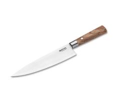 Böker - Damasko plieno virtuvinis peilis DAMAST OLIVE 21,2 cm alyvmedžio mediena