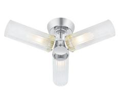 Markslöjd 109237 - Vonios kambario prie lubų montuojamas šviestuvas RIMINI 3xG9/20W/230V IP44 blizgus chromas