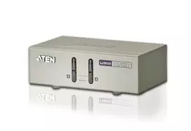 ATEN CS72U 2 prievadų USB VGA KVM jungiklis su garsu ir KVM laidais