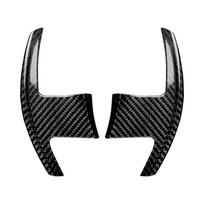 Carbon Fiber Steering Wheel Paddle Shifter Extension For BMW G20 G30 G32 F90 M5 black
