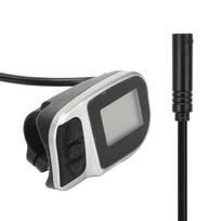 Mixture Material Durable Practical LCD Display Electric Meter for Middle Motor TSDZ2  VLCD6 Meter 6 Core gray
