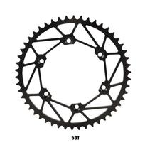 Compatible Rear Sprocket 520 for Kawasaki KX250F, Suzuki RMZ250, KX450F Off-road Vehicles. black