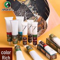 Marico 50ml Black Oil-Based Washable Linoleum Ink for Woodcut Printing & Carving 50ml Linoleum Ink tamsiai žalia spalva