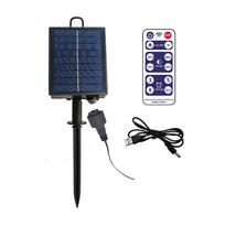 Solar Lamp String Control Board Circuit Board with switch Street Light Control Panel Solar Light Controller Module blue
