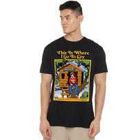 Steven Rhodes This Iis Where I Go Unisex T-Shirt S-5XL, Black L black