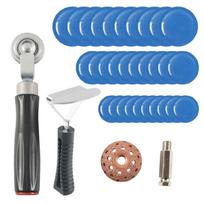 Tire Puncture Repair Kit Professional Grinding Head Roller Simple to Operate for Car Motorcycle Truck Tires 1
