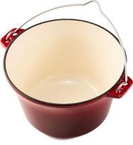 Puodas be dangčio emaliuotas ketaus 3L 22x13cm HR-HYCC-22P HEINNER