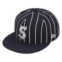 New Era Supreme ×SS26 WEEK10 Devil S Logo baseball cap, same style for men and women, multi-color Stripes 7 1/8 ruda
