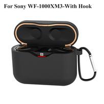 Case For SONY WF-1000XM3 Earphone Accessories Charging Box Cover Case For SONY WF 1000 XM3 WF-1000XM4 Shell with Anti-lost Hook juoda