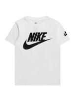Nike Sportswear Marškinėliai 'Futura Evergreen' juoda / balta