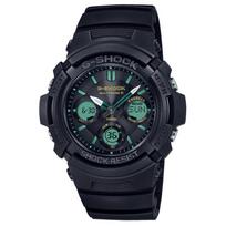[Casio] G-Shock Radio Solar TEAL AND BROWN COLOR SERIES AWG-M100RC-1AJF Men's Black