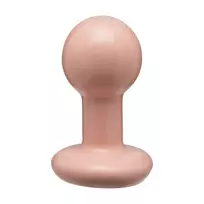 The Classic Round Plug Small Cream - Compact Anatomical Design