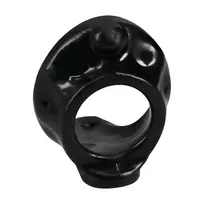 Offer It Silicone Support Ring Black 9.5cm Adjustable System