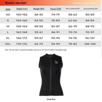 3MM Men's Warm Wetsuit Vest for Snorkeling, Surfing, Fishing, Diving, and Jellyfish Protection XXL black