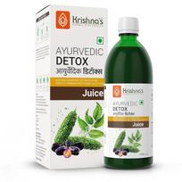 Krishna's Ayurvedic Detox Juice Ayurvedic Detoxification, Perfect Combination Of Giloy | 1000ml 2.2lbs