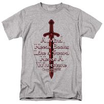 GAME OF THRONES THE MIND Licensed Adult Men's Graphic Tee Shirt SM-5XL Unisex T-Shirt M gray