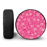 Plant Print Element Pattern Auto Parts Spare Tire Cover Weatherproof Tire Cover 14inch
