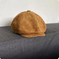 Didelio dydžio 62cm Velvetinė aštuonkampė kepurė Vyriška Madingo Prekės ženklo Britiška Newsboy kepurė Vyriška ir Moteriška Vintažinė Universali Baretė L 58-60cm brown