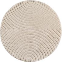 Kilimas vidaus Art 3D 1122, kreminė sp., 160 cm x 160 cm