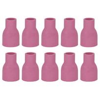10PCS For MIG Welder Argon TIG Welder Porcelain Tip Gas Ceramic Nozzles Mouth For QQ-300A/500A Welding Torches Accessories
