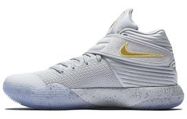 Nike Kyrie 2 'Battle Grey' Irving 2 Cushioning Slip Resistant Cushioning Slip Resistant Mid top Basketball Shoes Men's 819583-005 43 white