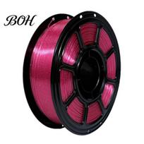 Professional Grade Filament Glitter PETG 3D Printer 1.75mm, Dimensional Accuracy +/-0.02mm, Durable Printing Supplies 1KG Spool, Moisture-Proof Sealed raudona