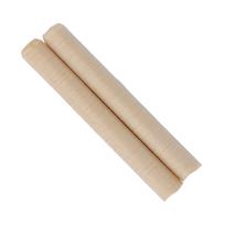 2vnt kolageno dešros apvalkalas, džiovintas natūralus rankų darbo dešros vamzdelio apvalkalas namams 19 mm beige