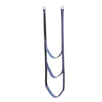 Folding Rope Boat Ladder, Portable Hanging Soft Ladder Non-Slip Steps For Yacht Inflatable Boat Kayak Marine Accessory Max Load 400LBS 3-Step raudona