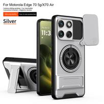 For Motorola Edge 60 Pro Case Edge 70 Cover Moto X70 Air Phone Case Magnetic Holder Military Armor Camera Protection Cover Motorola Moto X70 Air